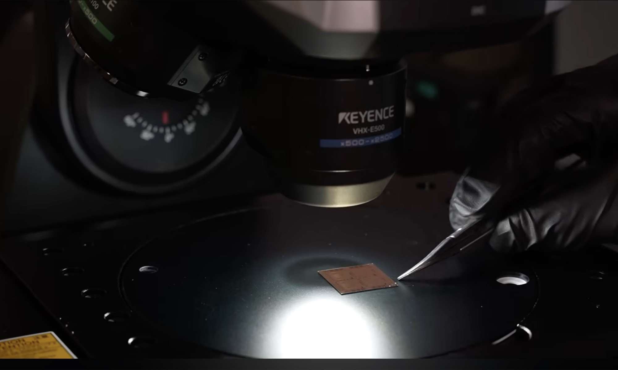 Close-up of Anyon superconducting quantum hardware